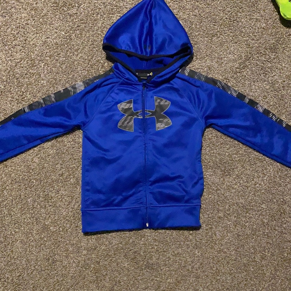 Boys Under Armour Zip Up Sweatshirt